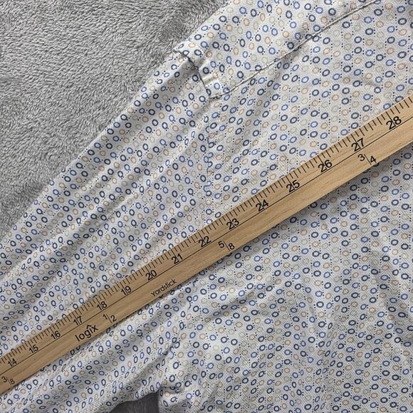 Robert Graham Shirt Mens 2XL Circle Print Tailored Fit Long Sleeve Button Down - Picture 9 of 10